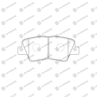 D112666mh plaquettes de frein pour Hyundai Elantra HD